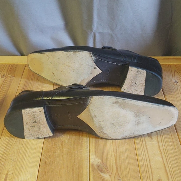 Bally Monk Strap Broguing toe box 11.5 EEE - Picture 15 of 16